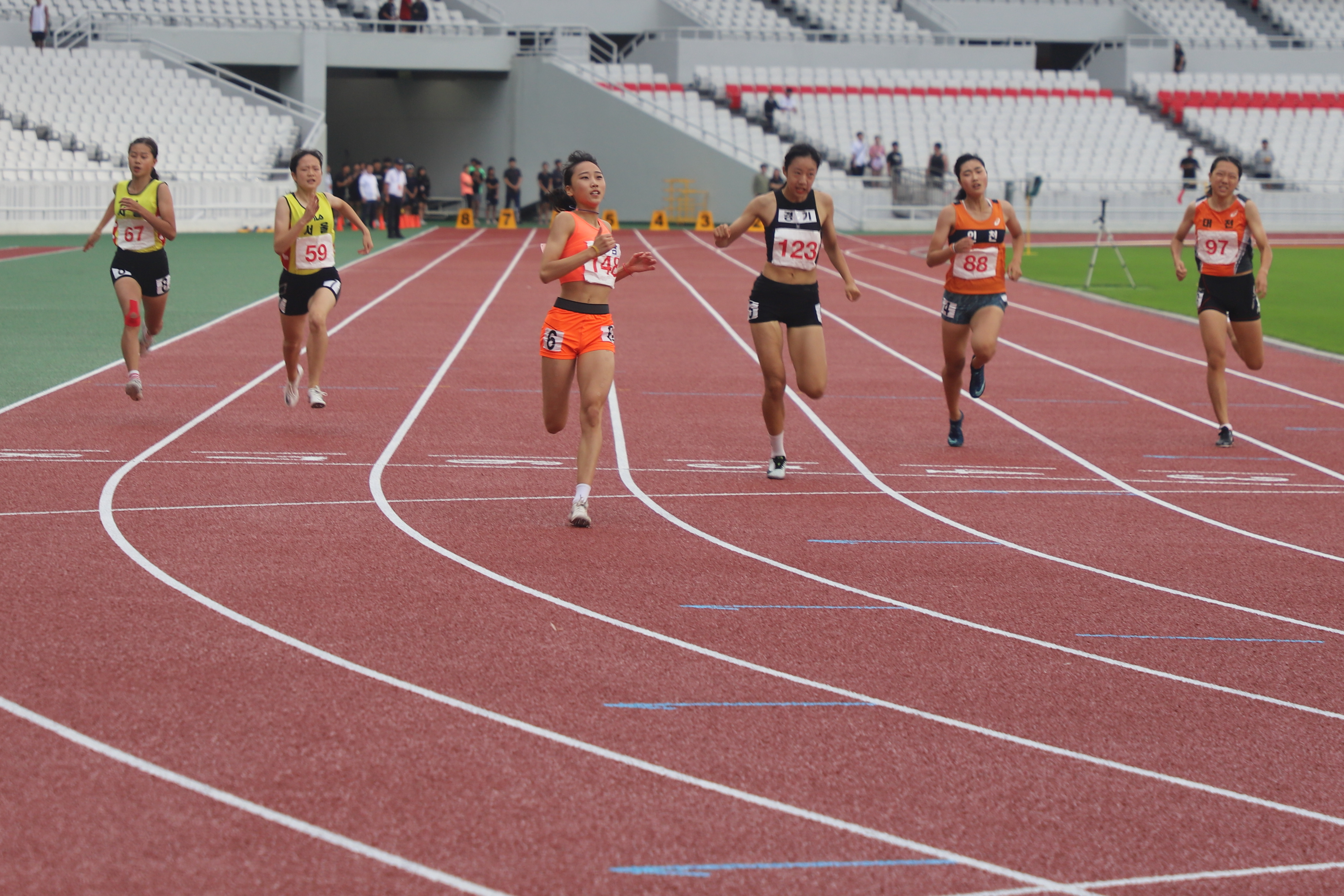 ¾ç¿¹ºó, ¿©ÀÚ ÁßÇб³ 200m °á½Â ÇǴϽÃ, ´ëȸ½Å±â·Ï ¼ö¸³